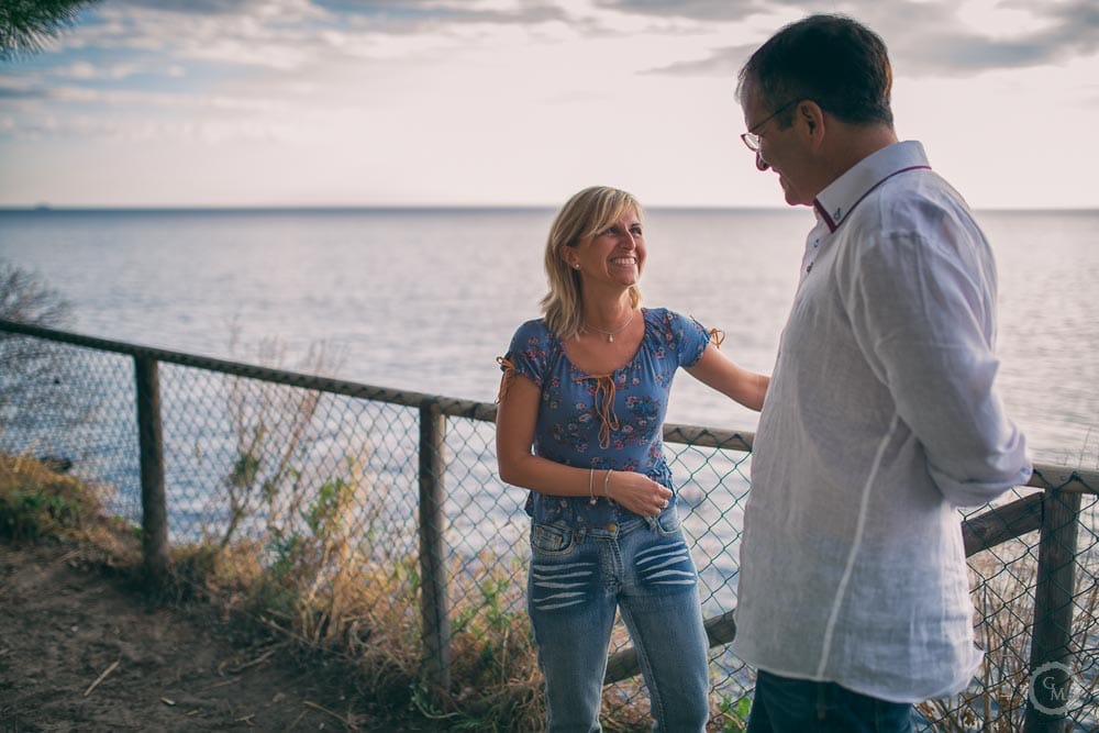 Fotografia coppia cinque terre