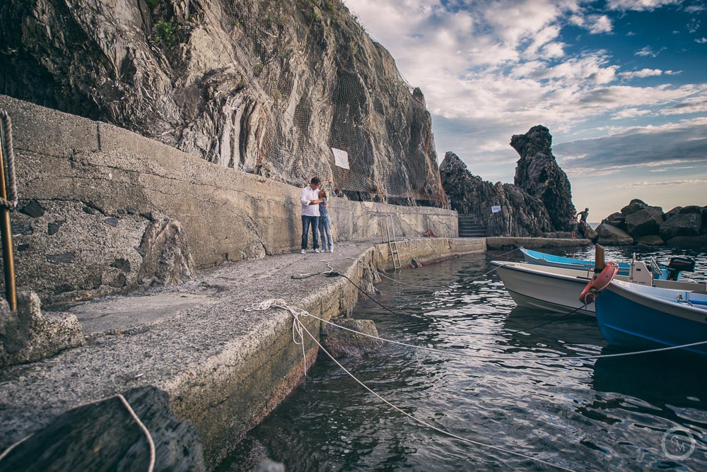 Fotografie di coppia Manarola