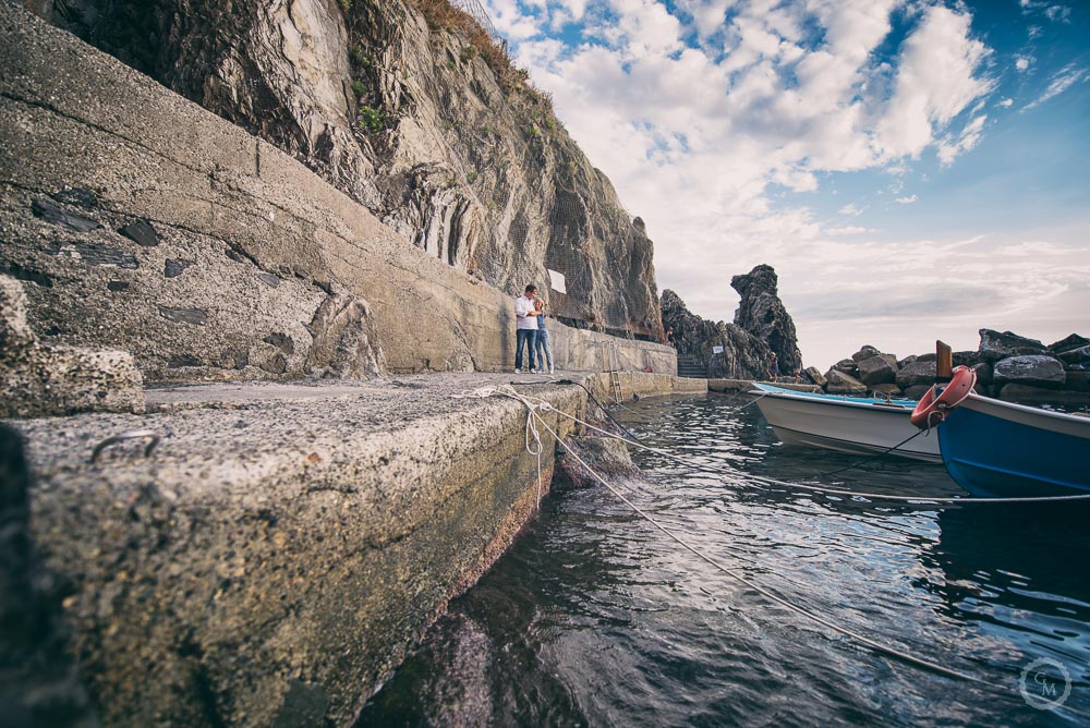 Fotografie di coppia cinque terre