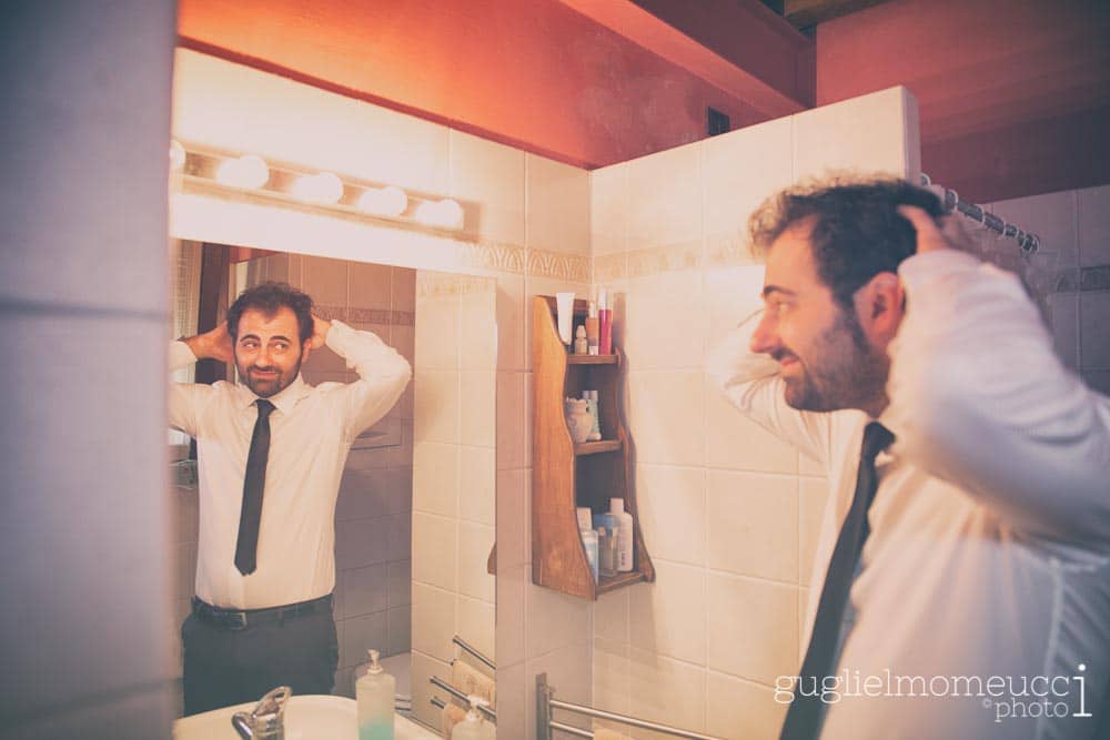 foto di matrimonio prato