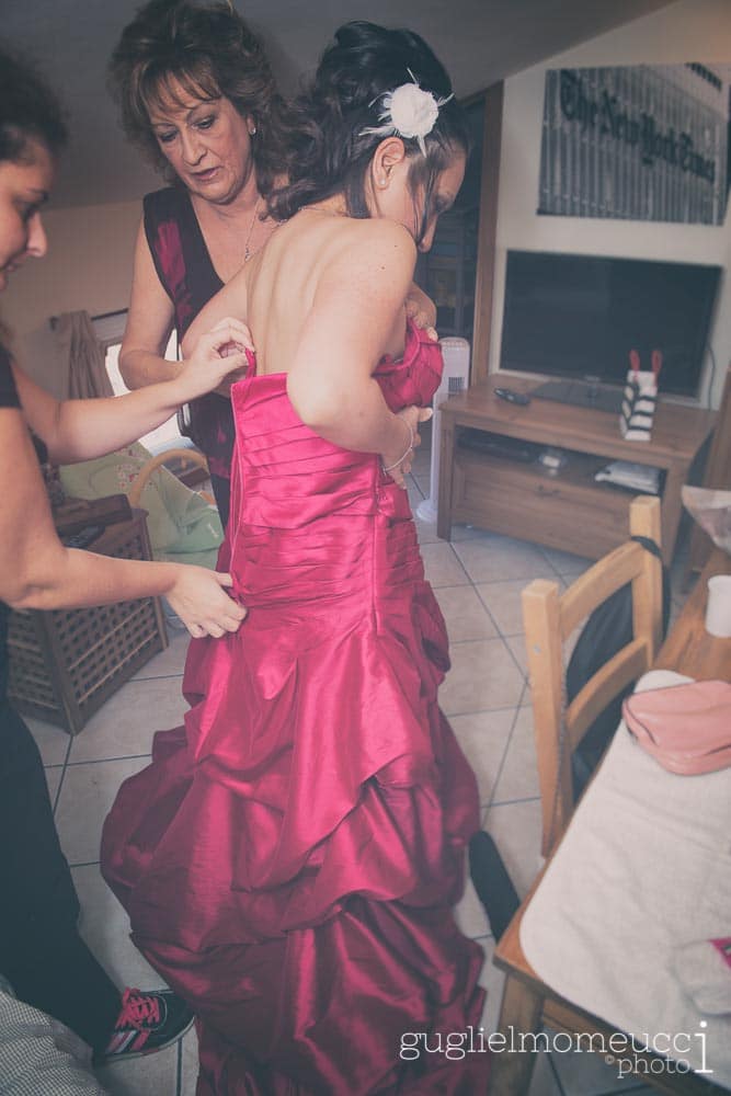 abito da sposa prato