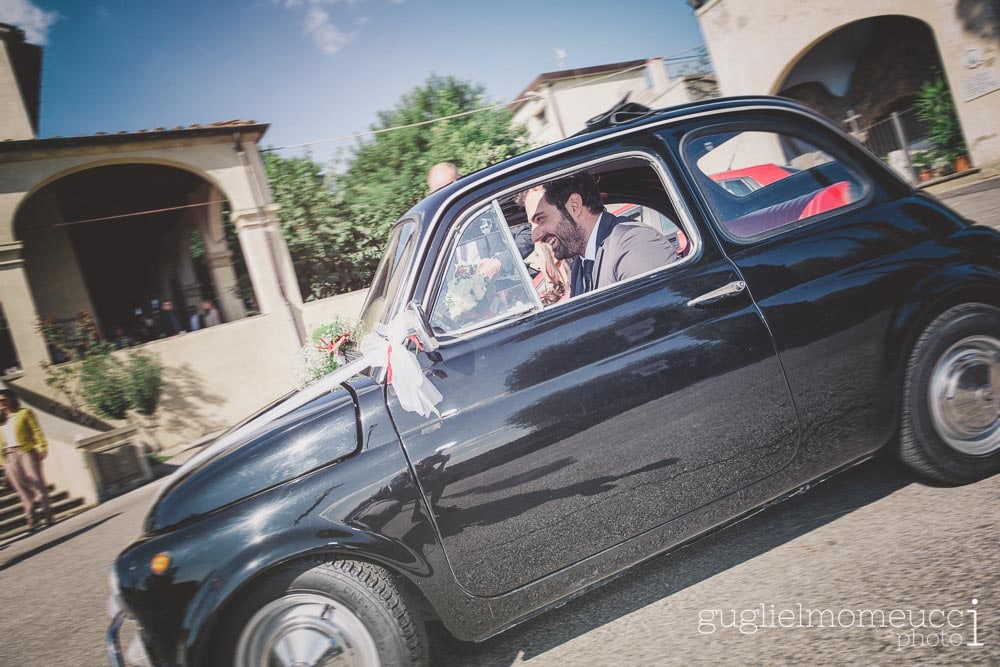 auto d'epoca matrimonio