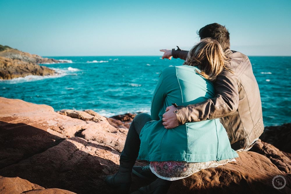 engagement al mare