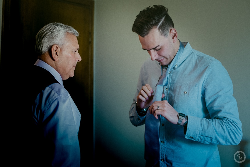 preparazione sposo fotografia