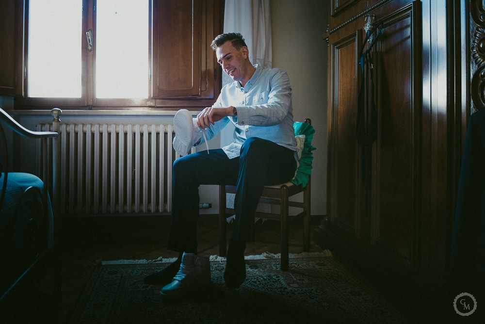 scarpe da ginnastica matrimonio