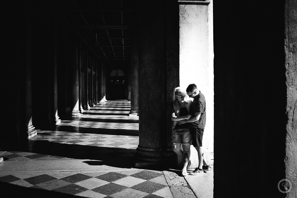 fotografo engagement venezia