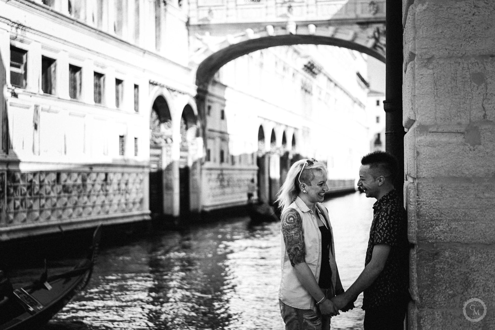 fotografo engagement venezia