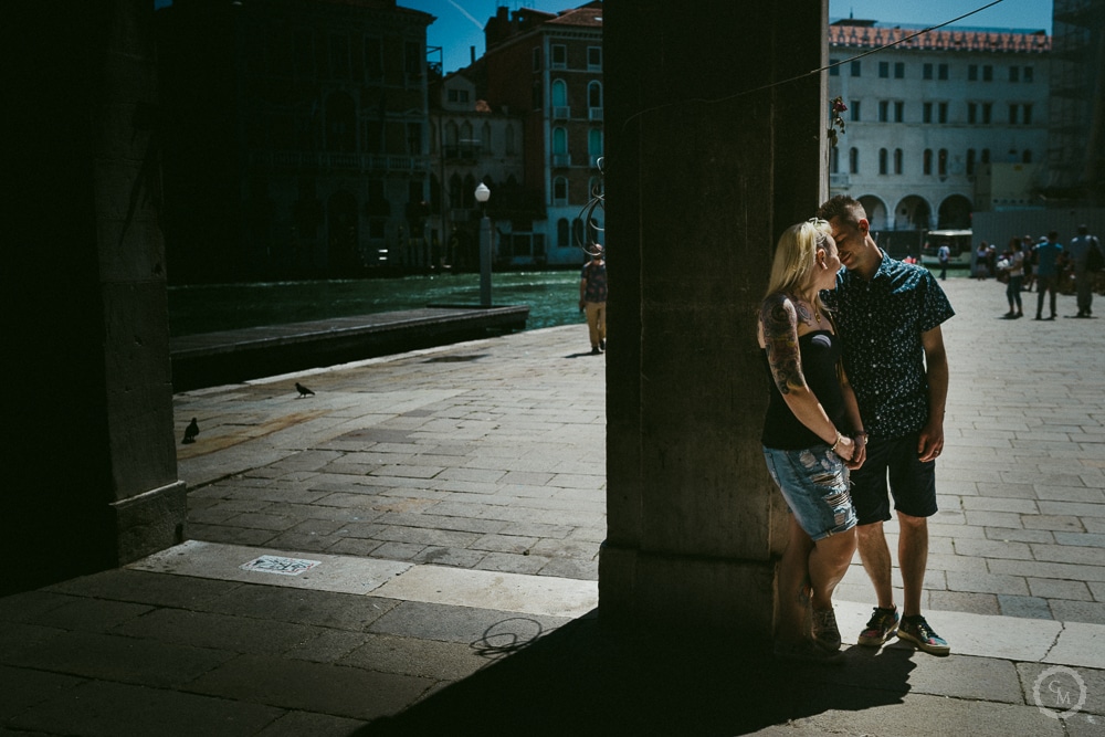 fotografo engagement venezia