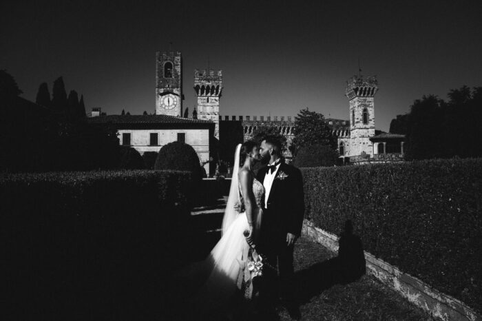 Matrimonio country chic a Badia di Passignano: le foto di Viola e Tommaso