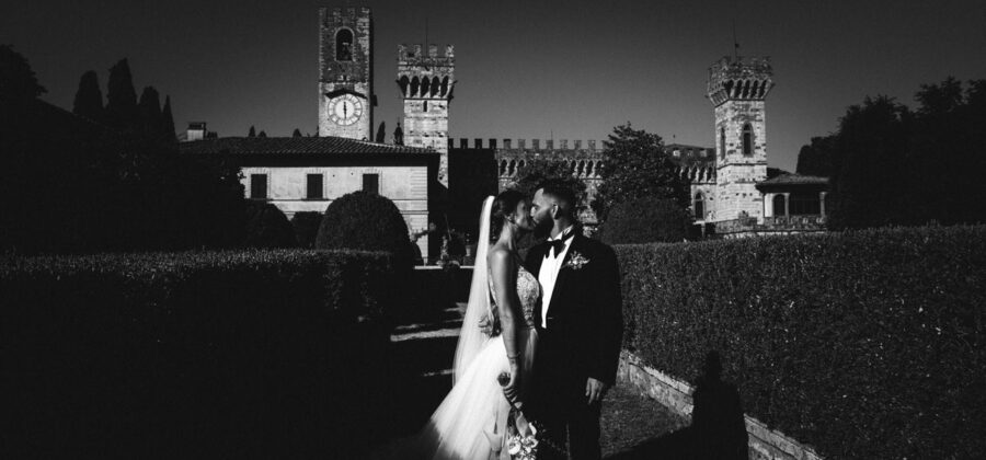 Matrimonio country chic a Badia di Passignano: le foto di Viola e Tommaso